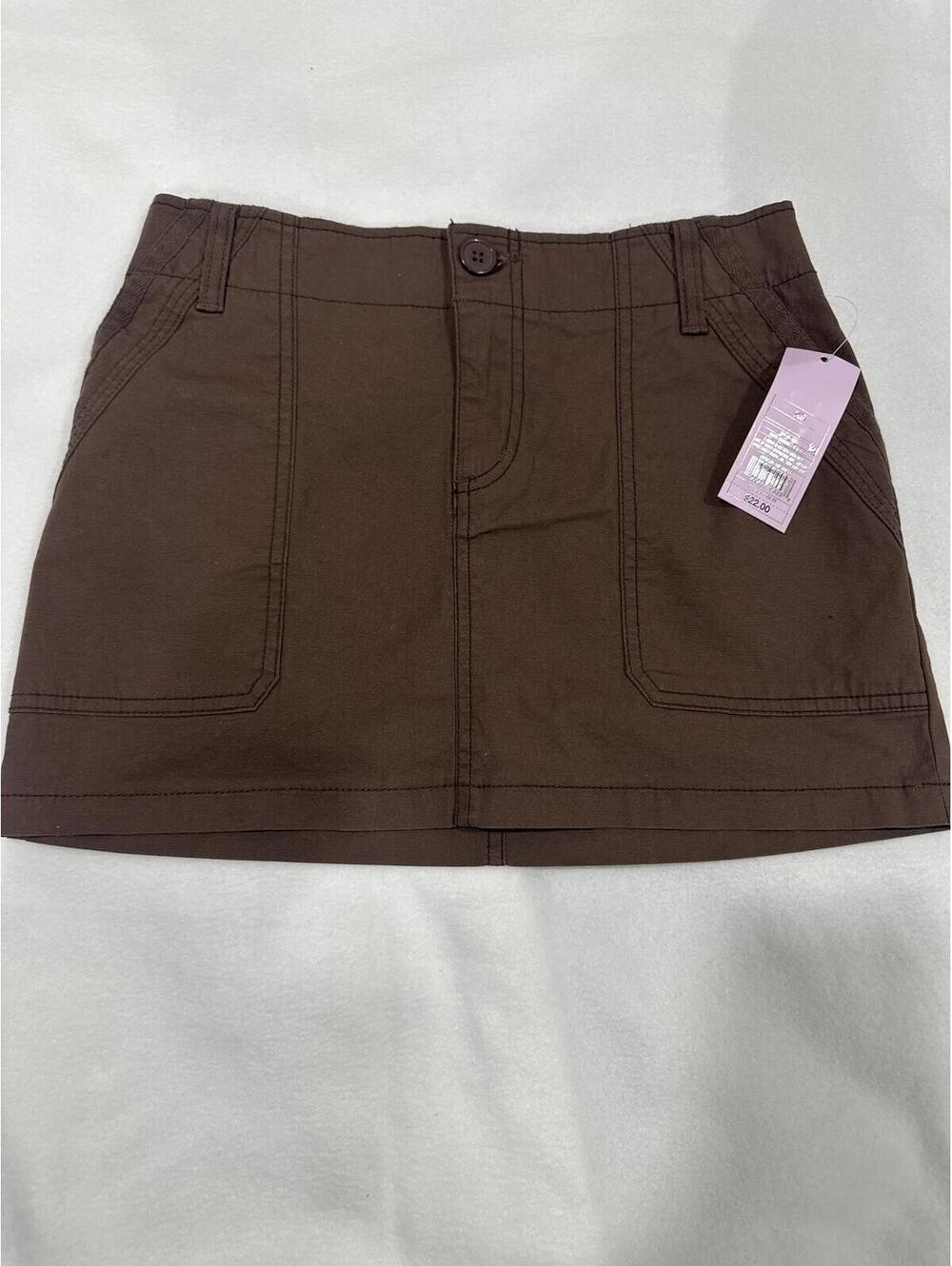 Wild Fable Brown Mini Skirt XS